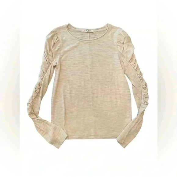 Free People We the Free Natasha Tee in Sand Size Medium - Picture 3 of 8